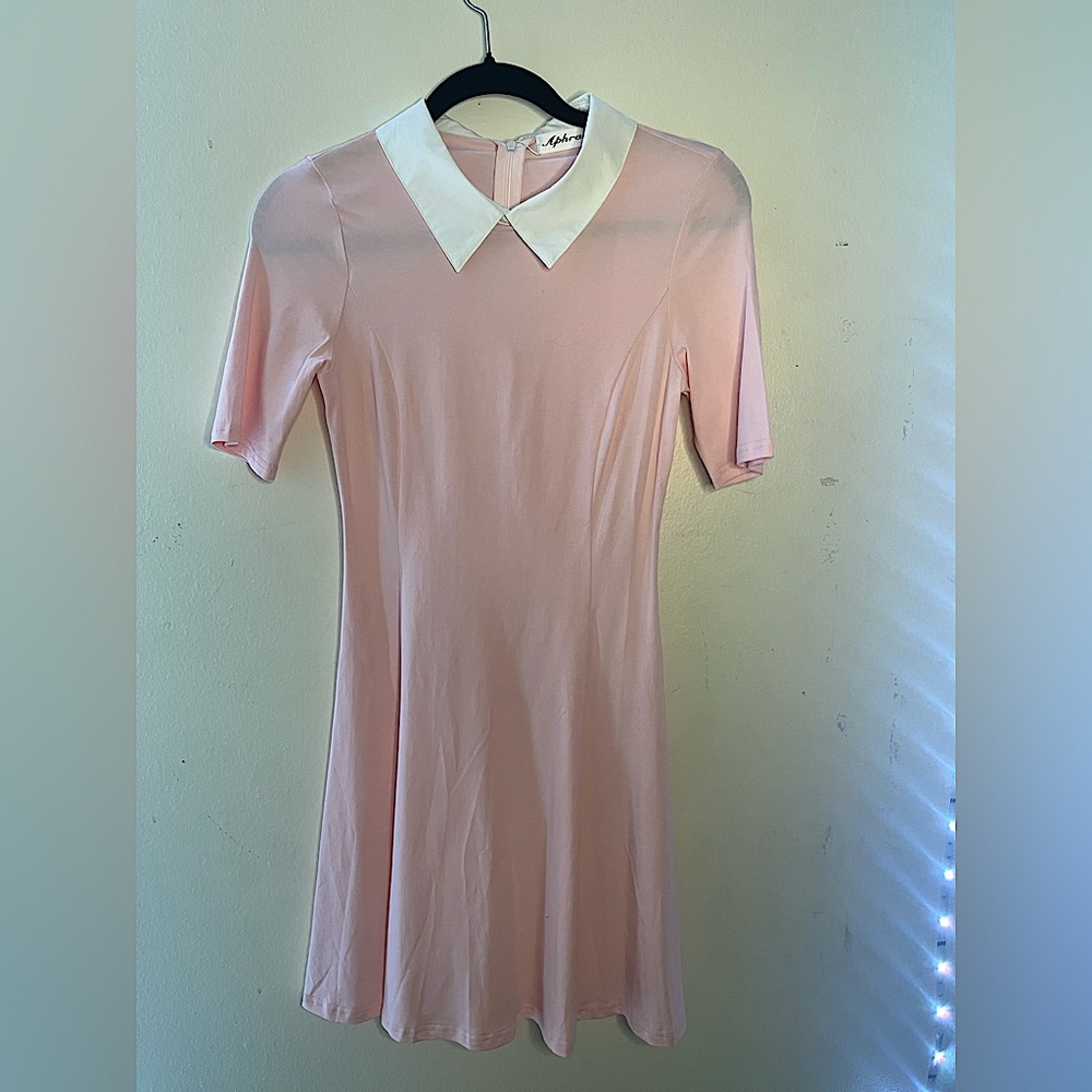 Aphratti pink collar dress